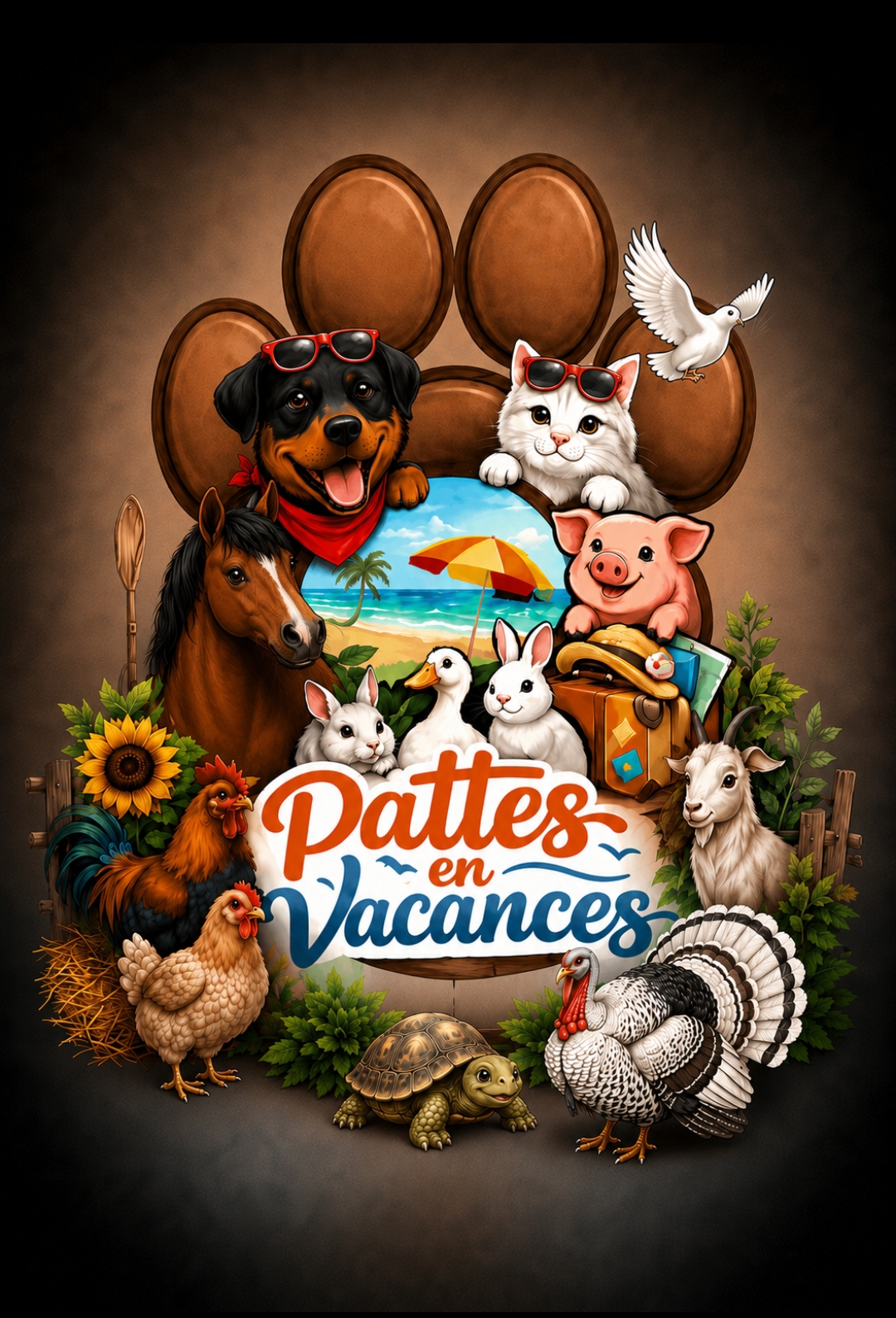 Pattes en vacances